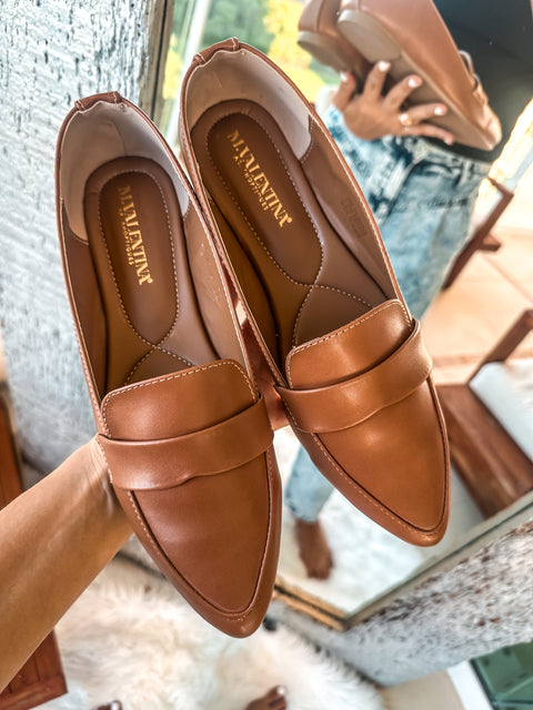 Gia Flats Brown Spain