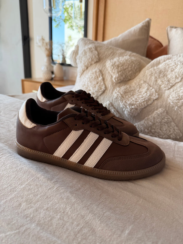 Sporty Brown Sneakers