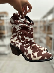 Cowgirl Short Blonde Cow Boots