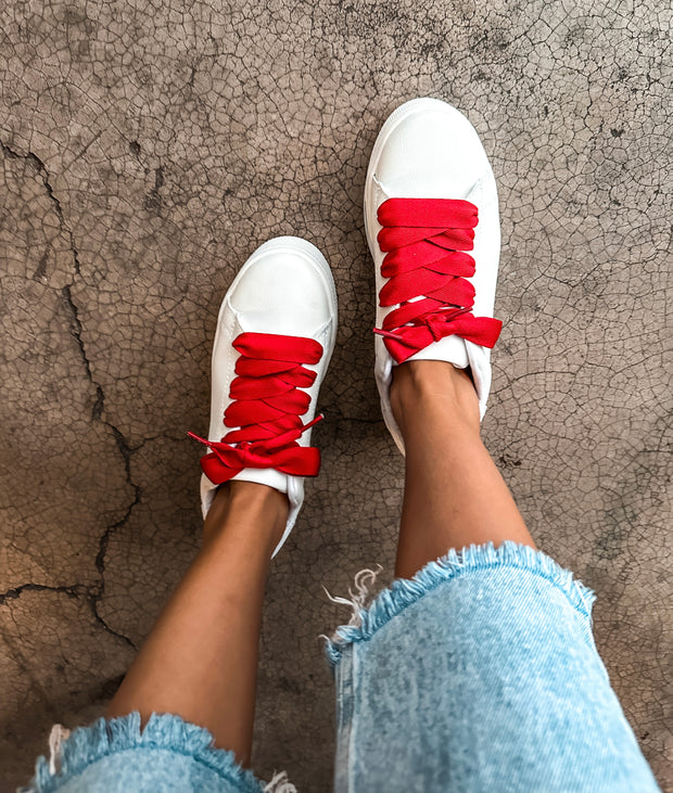 Reno Red Heart Sneakers