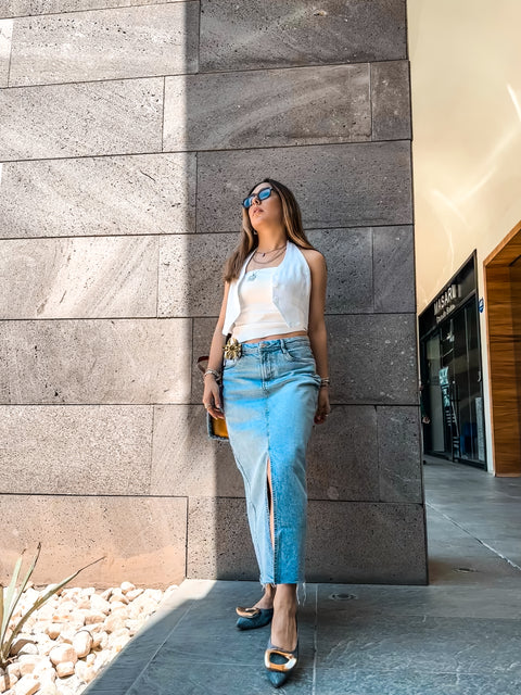 Lisboa Jean Slingback Flats