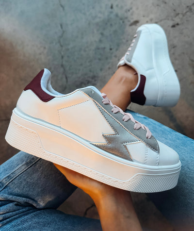 Reno Thunder Silver Grey Sneakers