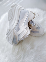 Chunky Basics White Sneakers