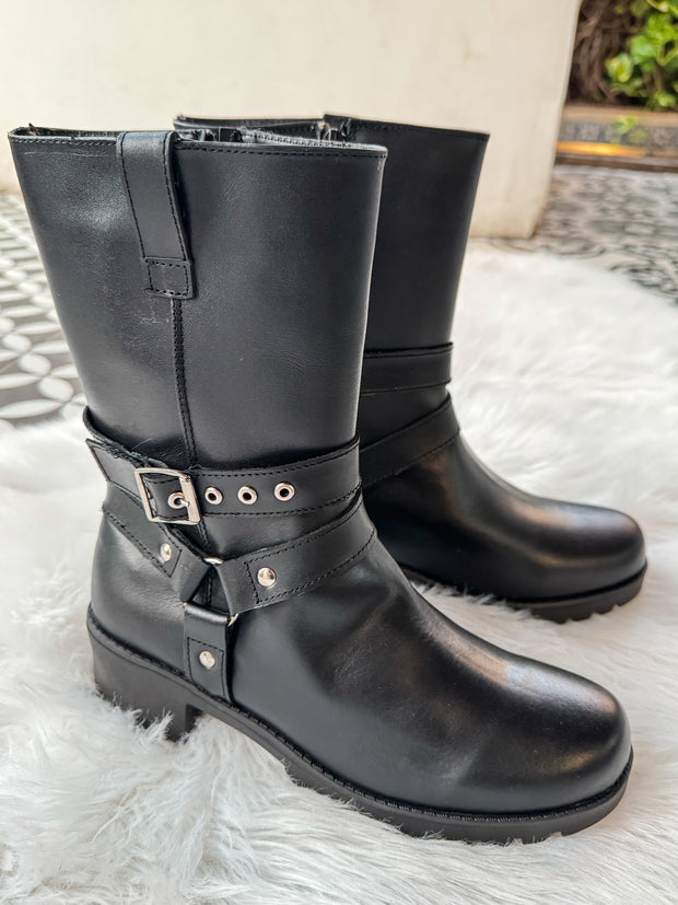 Biker Short Boots