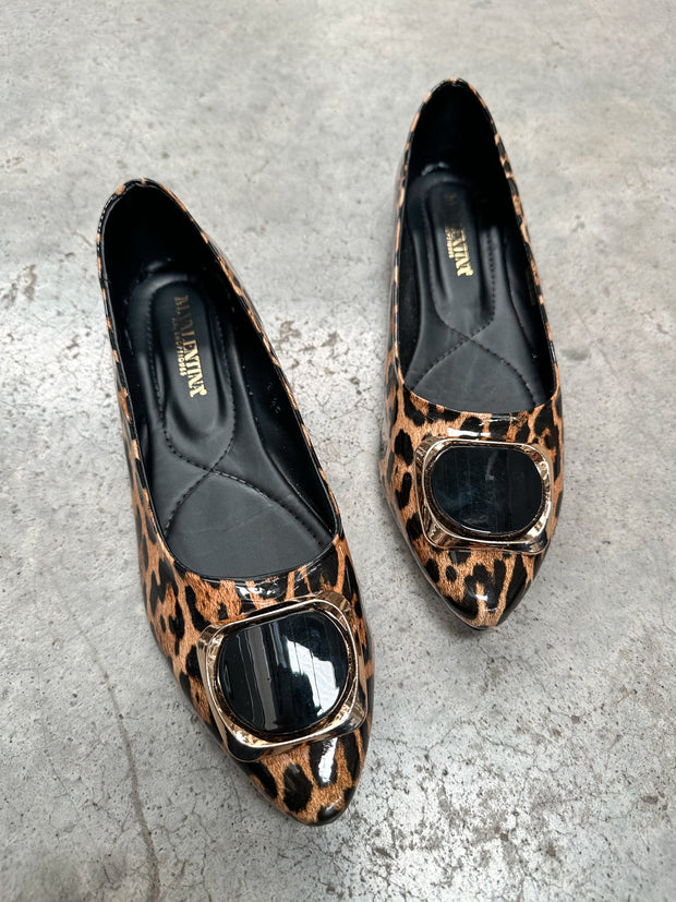 Porto Leopard Flats
