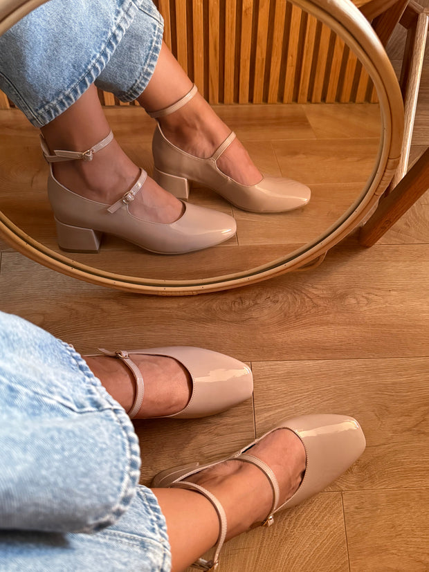 Helena Nude Tacón Mini