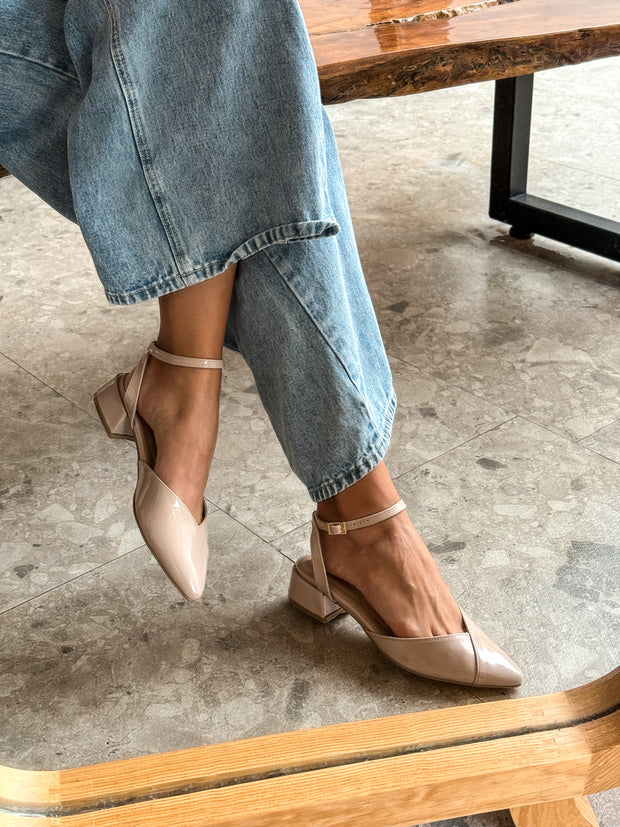Mia Heels Puntal Tacón mini Nude