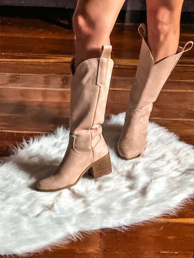 Trendy Longhorn Sand Boots