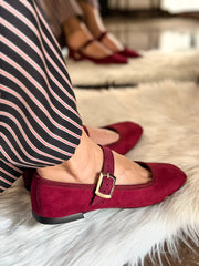 Mary Jane Ruby Velvet