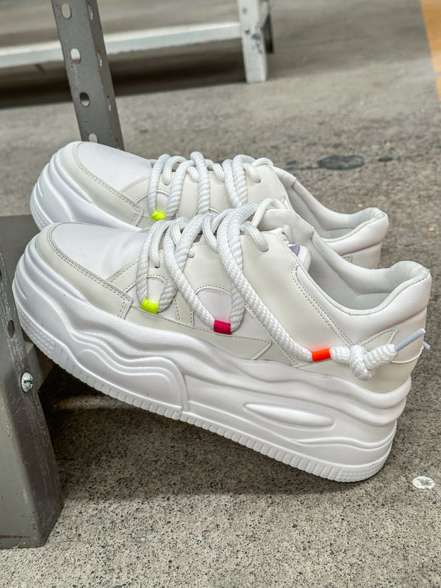 Candy White Sneakers