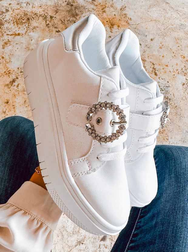 Singapur White & Shine Sneakers