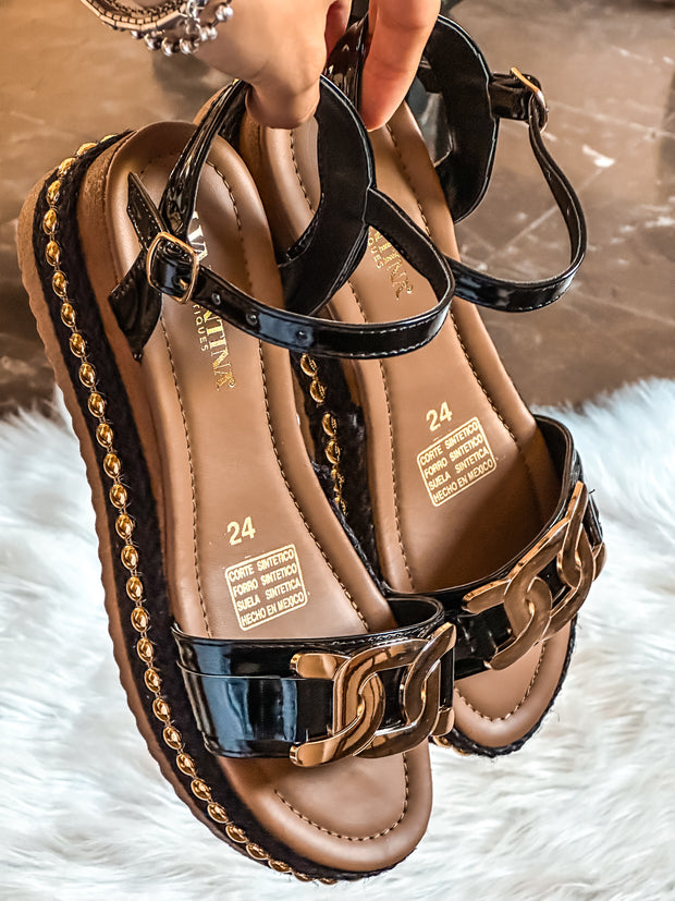 Parga Black Alpargatas
