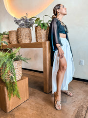 Round Nude Sandals