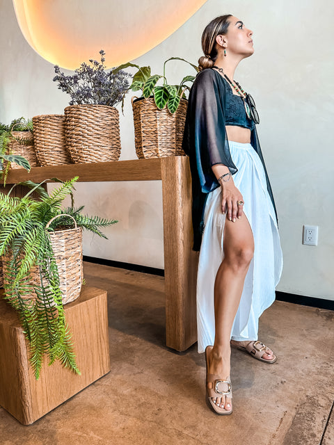 Round Nude Sandals