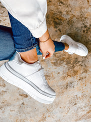 Singapur White & Shine Sneakers