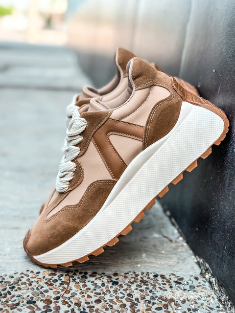 Valkiria Nude & Latte Sneakers