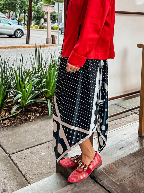 Roby Flats Gold Red con Pulsera