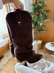 Gaia Boots Cafe Oscuro