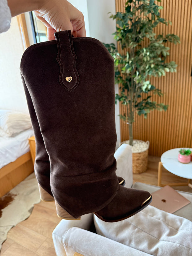 Gaia Boots Cafe Oscuro