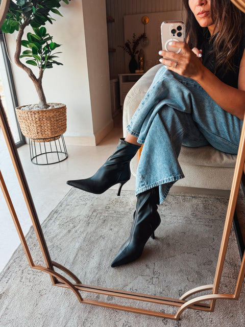 Allie Licra Black Boots