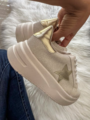 Boston Star Latte Sneakers
