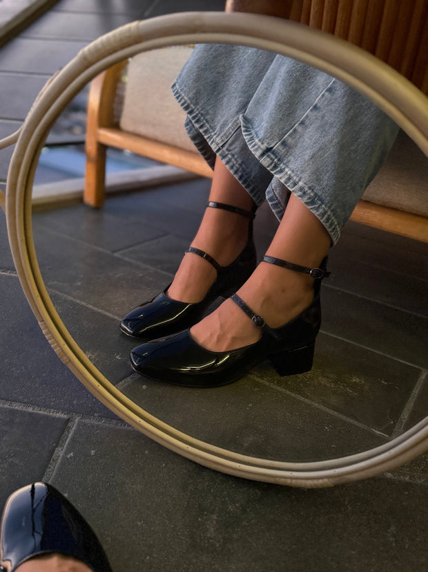 Helena Black Tacón Mini