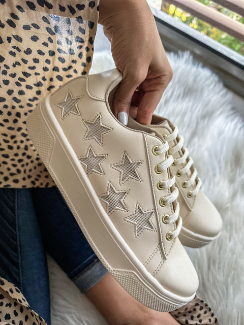 Reno Silver Stars Ice Sneakers