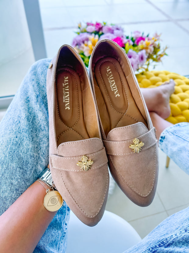 Bali Bee Nude Flats