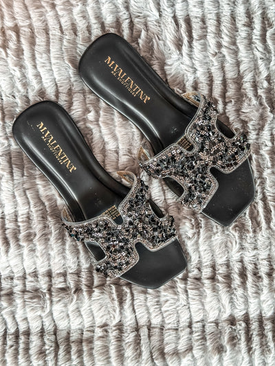 Hera Black Diamond Sandals