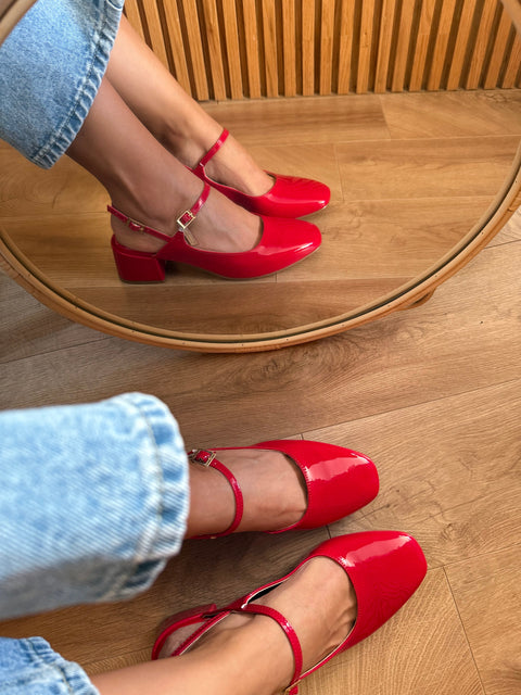 Laurent Tacón mini Rojo