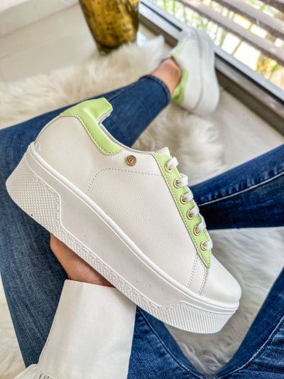 Reno Soft Colors Lime Sneakers
