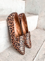Gia Leopard Flats