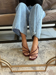 Lya Wine Heels