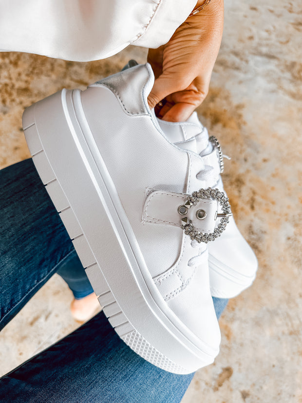 Singapur White & Shine Sneakers