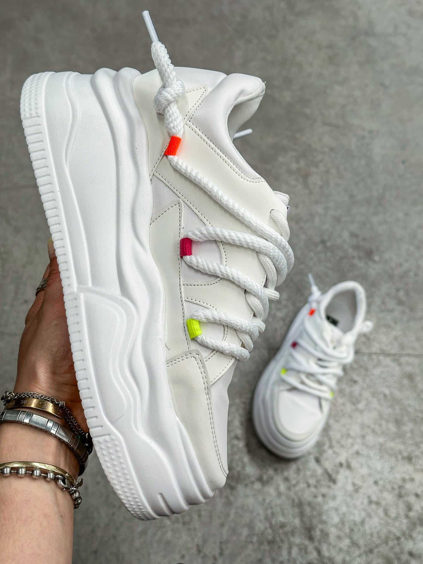 Candy White Sneakers