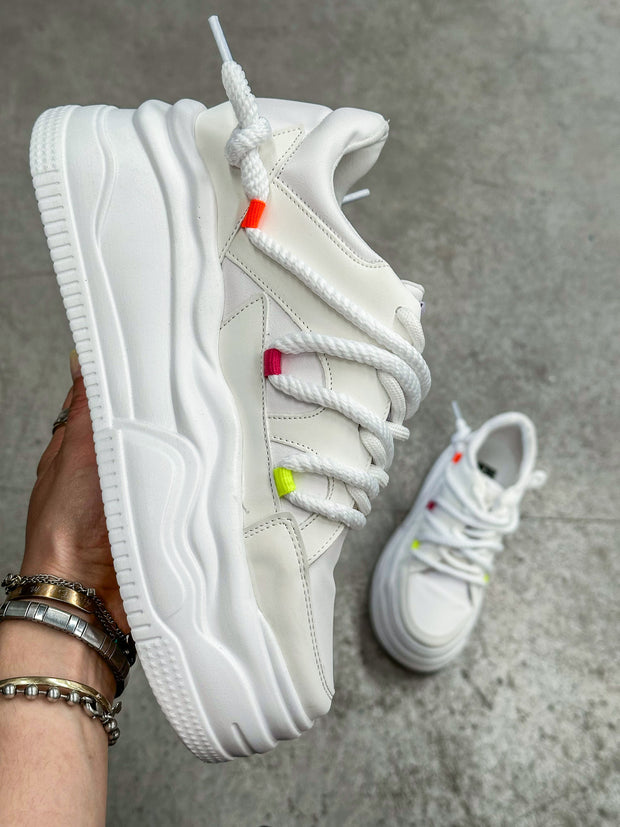 Candy White Sneakers