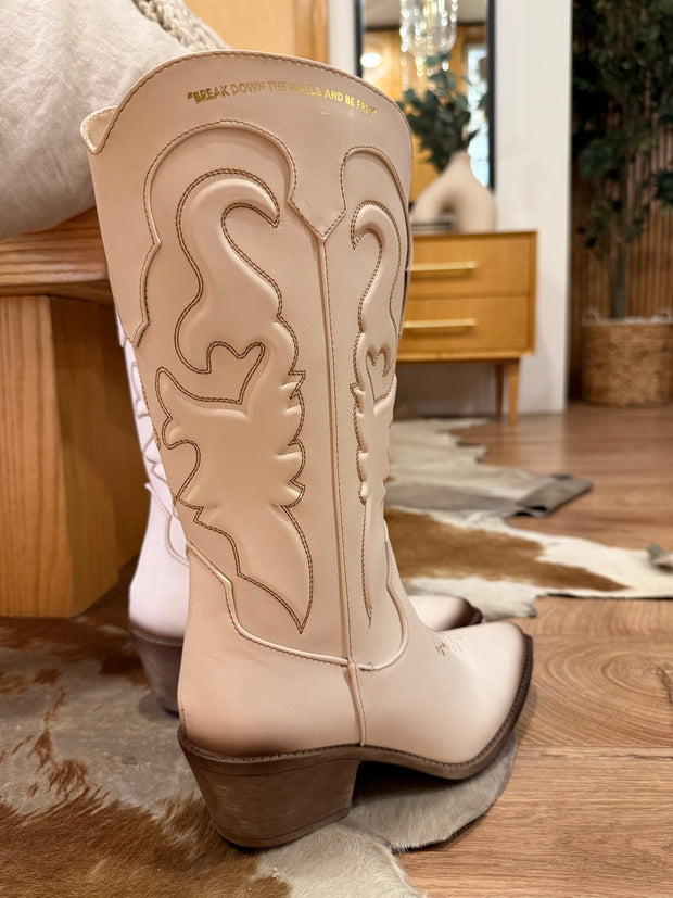 Freedom Ivory Boots