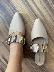 Dakota Nude Flats