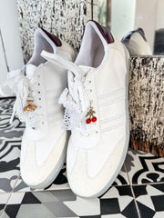 Zebra Litte Cherry Charms Sneakers