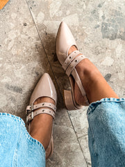 Mia Heels Rocket Pulsera Tacón mini Nude