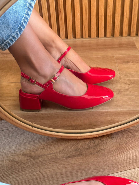 Laurent Tacón mini Rojo
