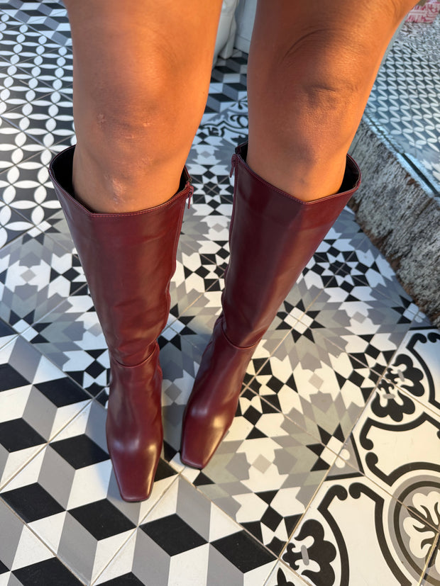 Laguna Burgundy  Boots