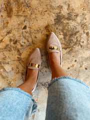 Bali Gold Nude Flats