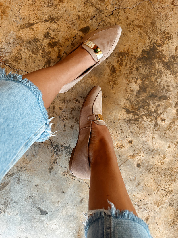 Bali Gold Nude Flats