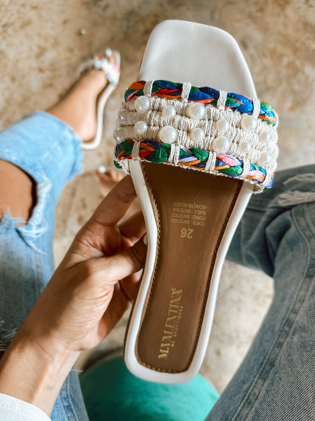 Aloha Pearl Comfy Colors Sandals
