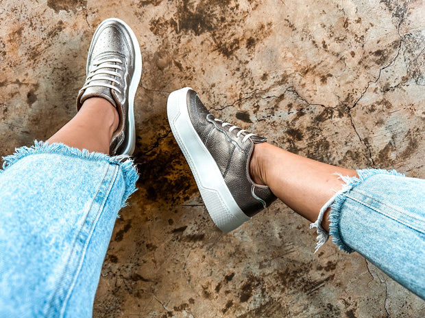 Boston Silver Waves Inox Sneakers