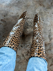 Valle Long Leopard Boots