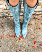 Santa Fe Border Denim Boots