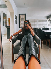 Cowgirl Black Boots