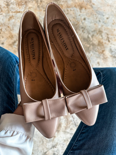 Paris Knot Nude Flats